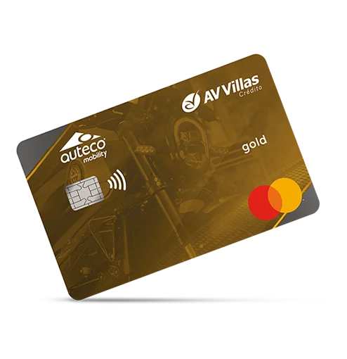 Tarjeta de crédito mastercard Auteco Banco AV Villas