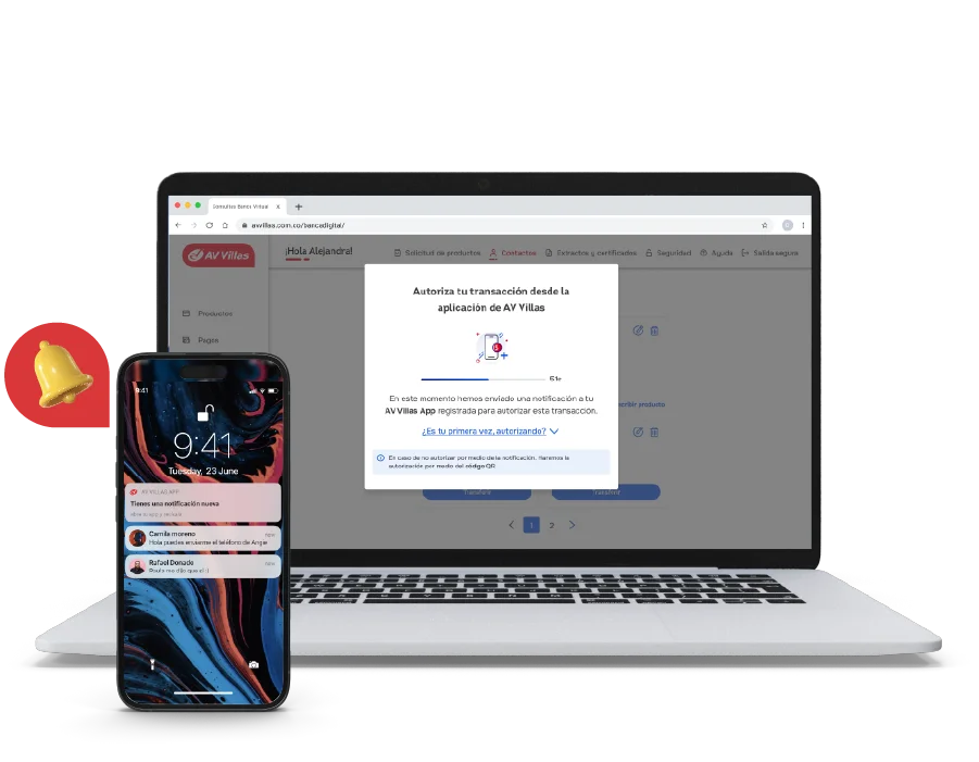 Notificación AV Villas App