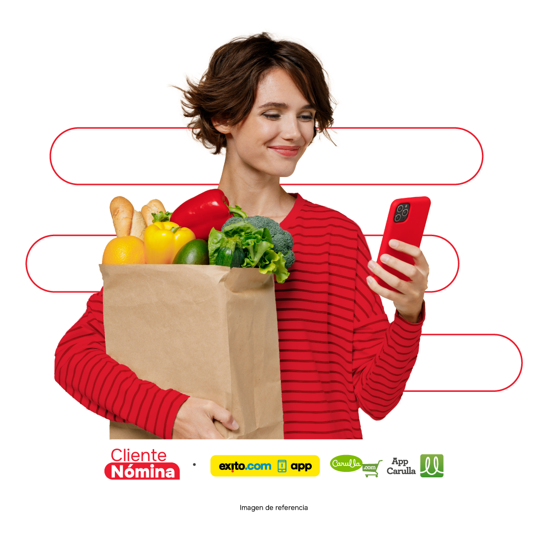 banner éxito y carulla nómina