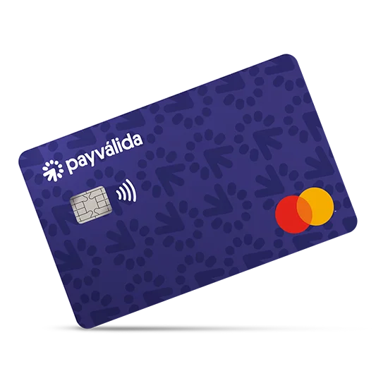 Tarjeta de crédito Payválida